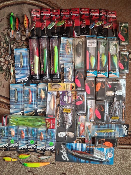 Воблеры Westin Salmo Rapala вертушки