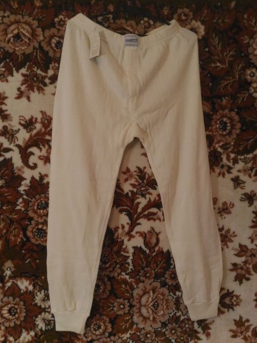 Термобілизна чоловіча Вовна 100% кальсони і джемпер низ верх комплект