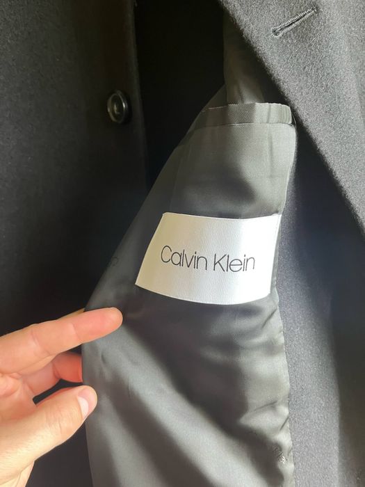 Płaszcz wełniany męski Calvin Klein M/48