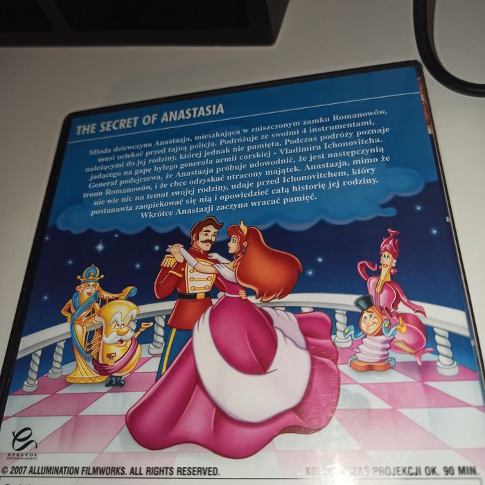 Płyta DVD Anastazja (polska wersja językowa)