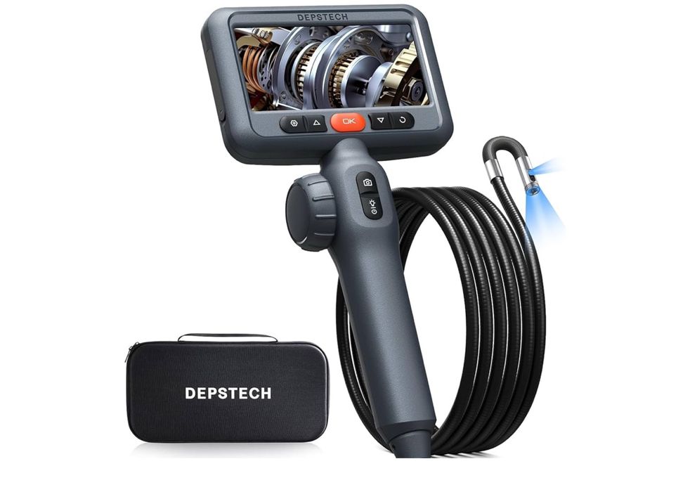 DEPSTECH DS650DL Dwukierunkowa  endoskopowa kamera inspekcyjna 210°