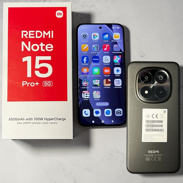 Xiaomi Redmi Note 15 Pro+ 5G * 256GB/8GB * Sklep * Gwarancja * Wysyłka *