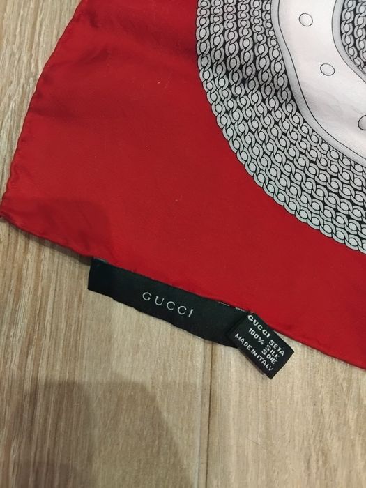 Шовкова хустка GUCCI. 100%silk. Italy. Оригінал
