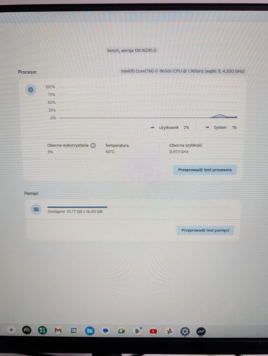 Zestaw komputerowy HP: Intel i7 16GB ram SSD monitor Samsung 27"