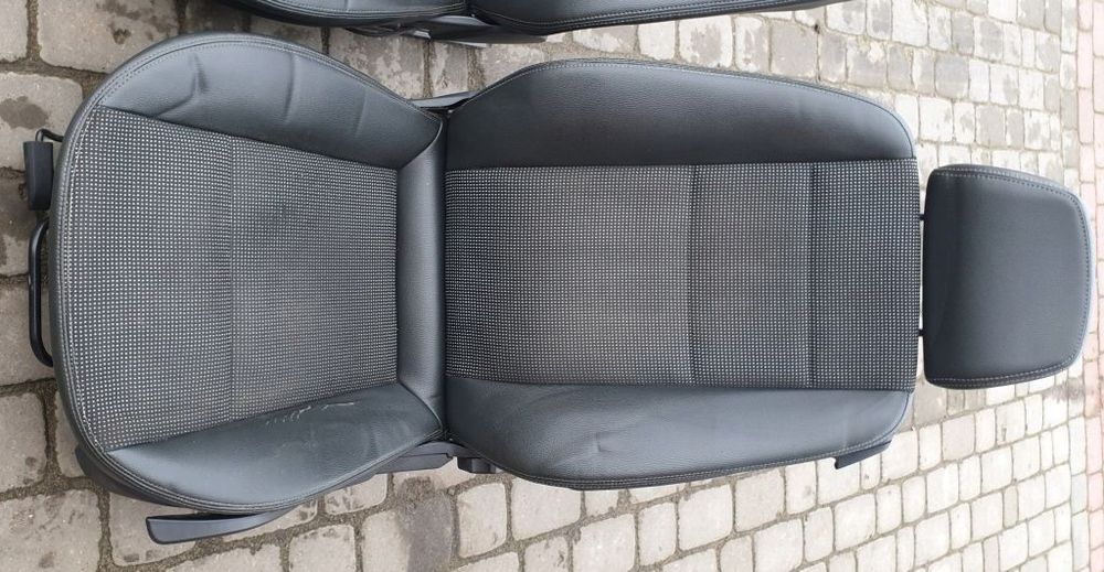 fotele+tylna kanapa boczki astra h gtc półskóra