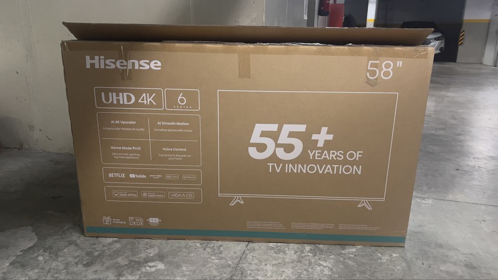 Smart Tv Hisense 58 polegadas