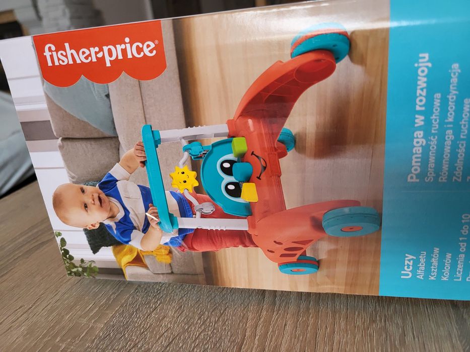 Fisher Price pchacz małego kierowcy 2 w 1 NOWY