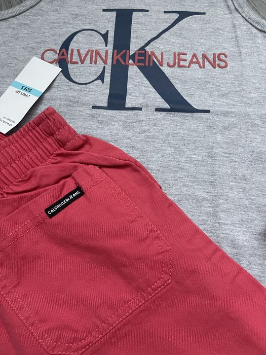Дитячий костюм (майка, шорти), Calvin Klein, розмір на 5 років (110 см), НОВИЙ.