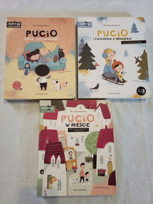Książki, puzle dla dzieci, PUCIO