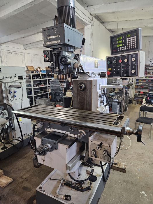 Frezarka EUROMETAL FW30 w Super stanie*Odczyty*Uniwersalna