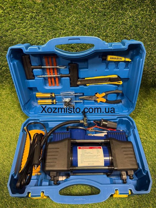 компрессор Makita 72 л/мин 12V, 30A с набором