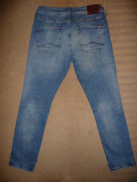 Spodnie dżinsy MUSTANG W33/L30=44,5/103cm Vegas idealne