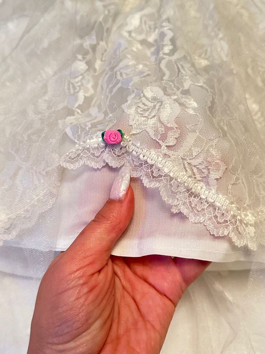 Дитяча святкова сукня з короною, нарядне плаття на новий рік/випускний