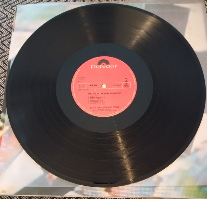 Vinil Brian Eno e David Byrne - My life in the bush of ghosts