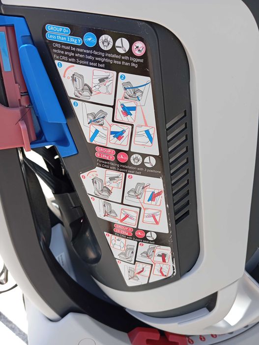 cadeira auto Chicco com isofix