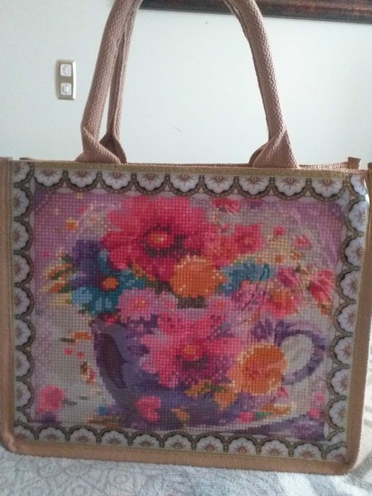 Saco Tote Pintura de Diamantes