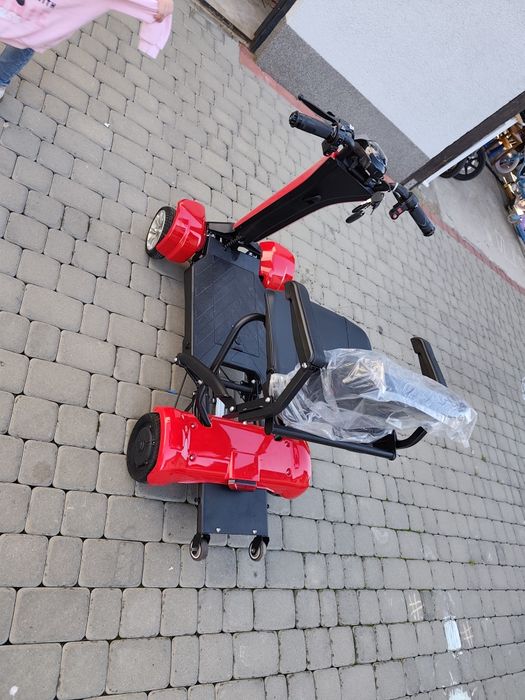 Wózek elektryczny składany z pilota cena Tylko dziś 2600