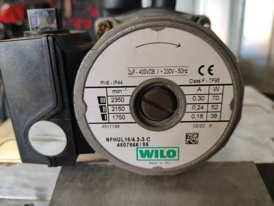 Pompa obiegowa WILO z kotła Ariston Microgenus 23 MICena: