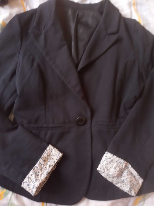 Granatowa marynarka M/L