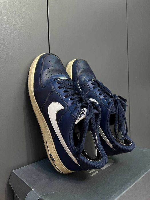 Кроссовки Nike Air Force 1 Low синие — Размер 45 (29 см)
