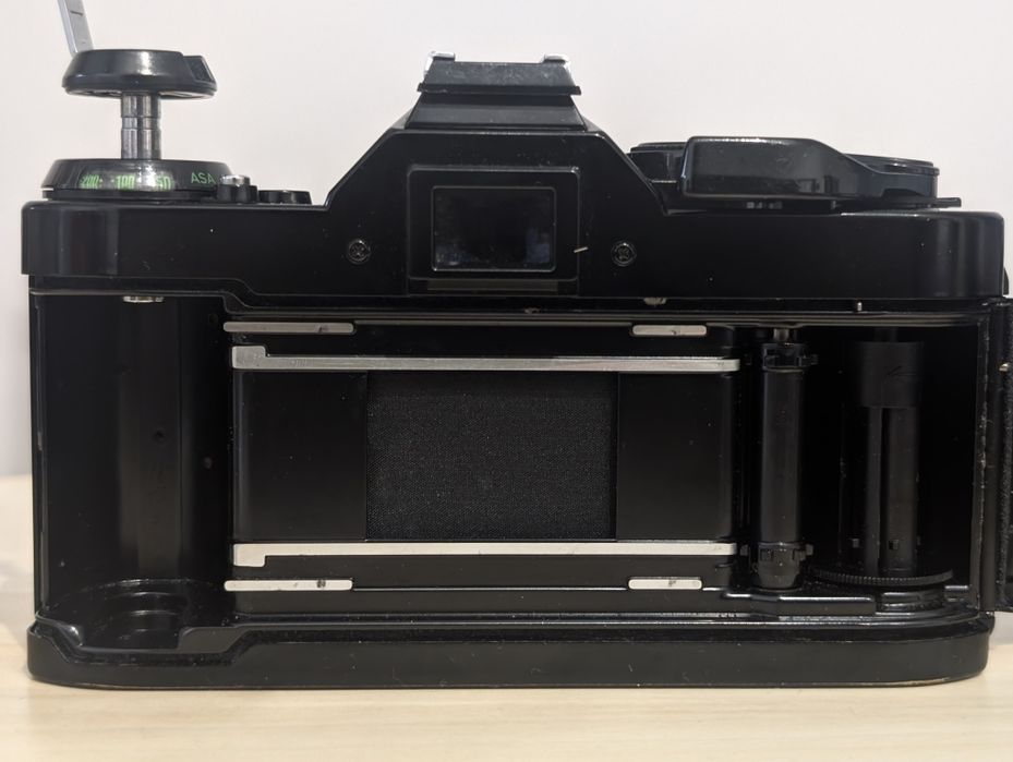 Canon AE1 Program Preta Máquina analógica