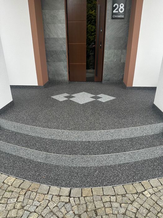 Kamienny dywan , Hydroizolacja  balkony tarasy schody
