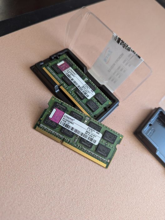 Kingston ddr3 4gb (2+2) оперативна пам'ять для ноутбука