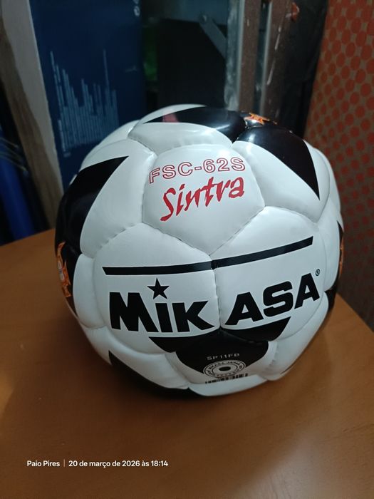 Bola oficial de jogo de futsal Mikasa FSC-62S oficial FPF
