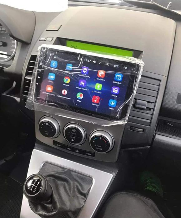 Rádio Android 13 com GPS Mazda 5 (Artigo Novo)