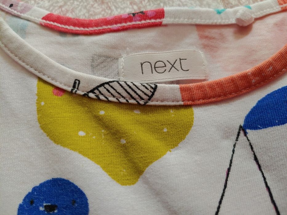 NEXT sukienka na lato dziewczynka roz 74 cm (6-9 mcy)