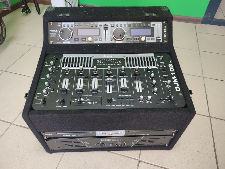 Звуковая система Ibiza, DJ-микшер и усилитель