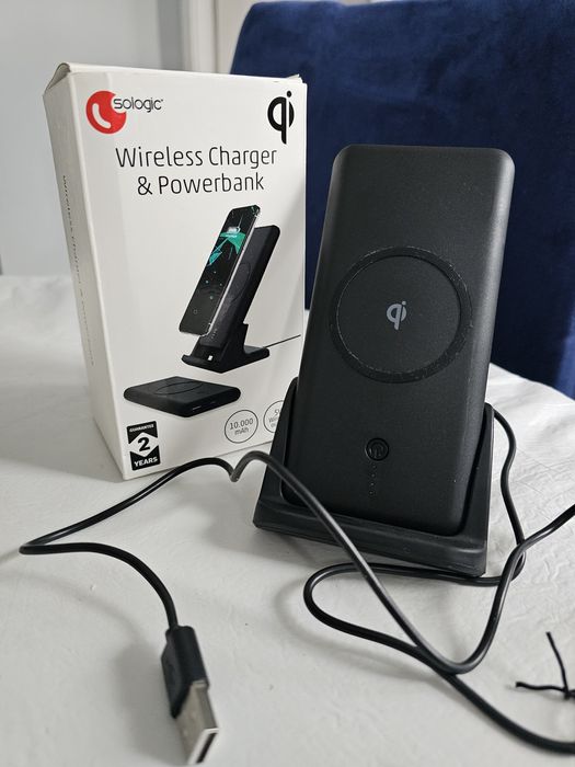 Bezprzewodowa ładowarka i Power bank