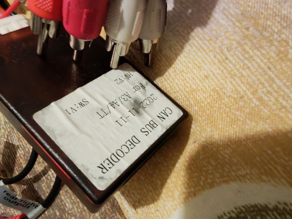 Can bus para auto radio android audi