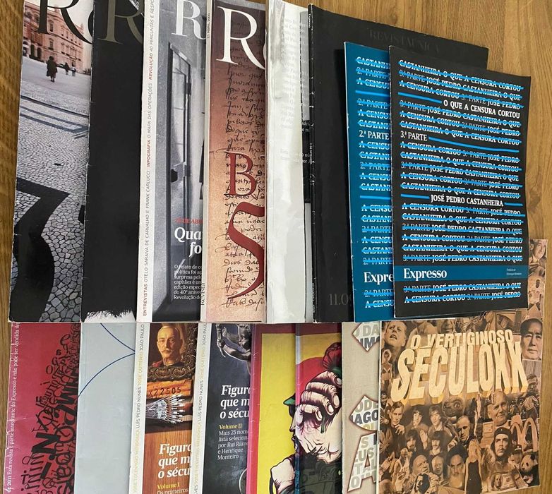 Revistas Expresso Variadas (preço unitário)