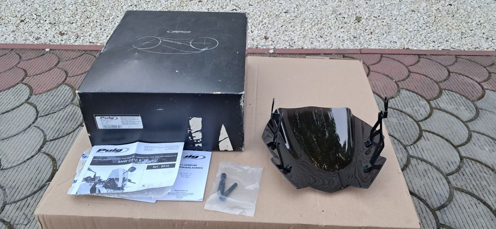 Szyba Ciemna Stelaże Puig BMW G310R Nowa