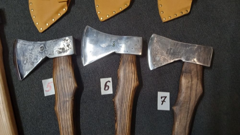 Сокири з Німеччини,топор клеймований туристичний в чохлі,