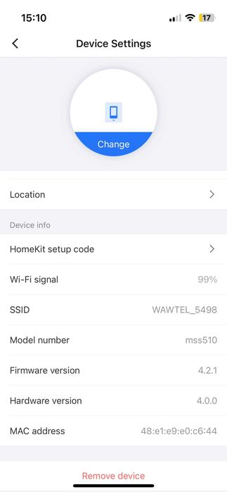 Meross Smart wi-fi switch MSS510 - Apple Homekit