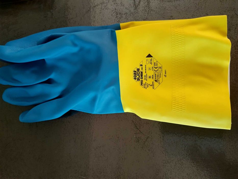 Guide 4022 luvas de proteção quimica