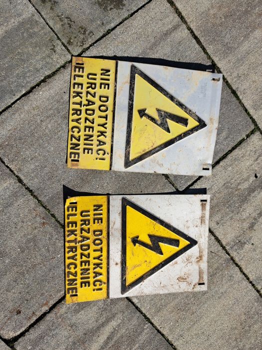 Tabliczki aluminiowe