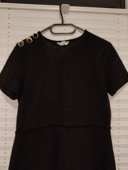 Sukienka czarna z H&M S