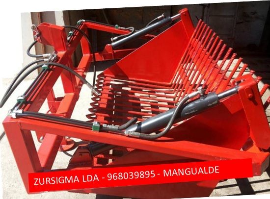 Máquina apanhar pedra para tractor