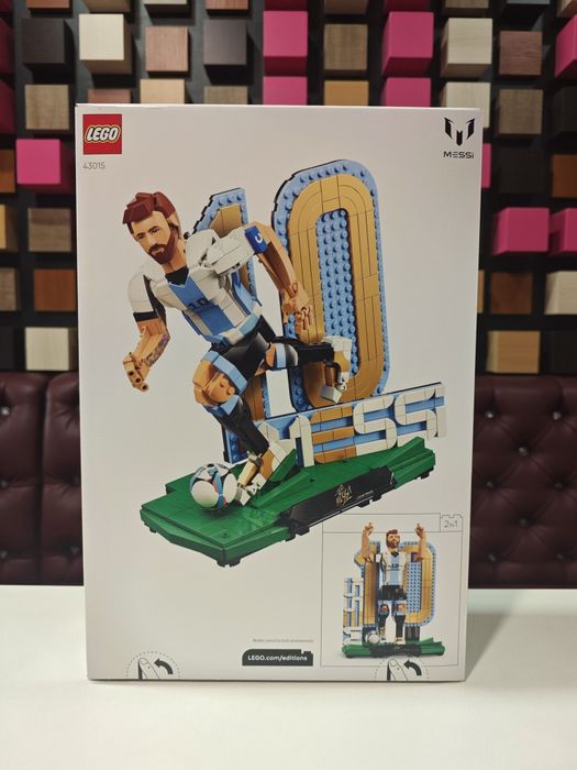 LEGO 43015/43016 Editions Легенда футболу Cristiano Ronaldo/ Messi