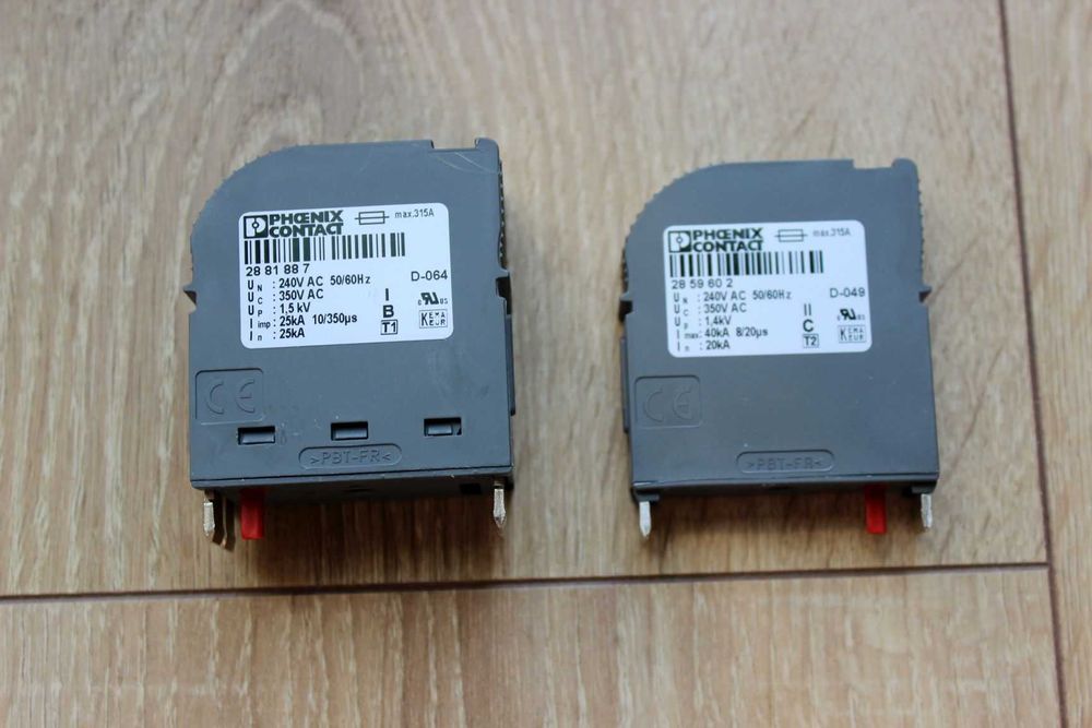 Ogranicznik przepięć T1+T2 (B+C) 80A (Phoenix VAL-CP FLT-CP 350-ST)