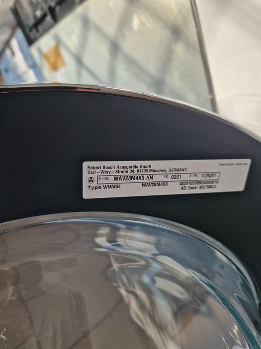 Pralka Bosch Serie 8 WAV28M4X3