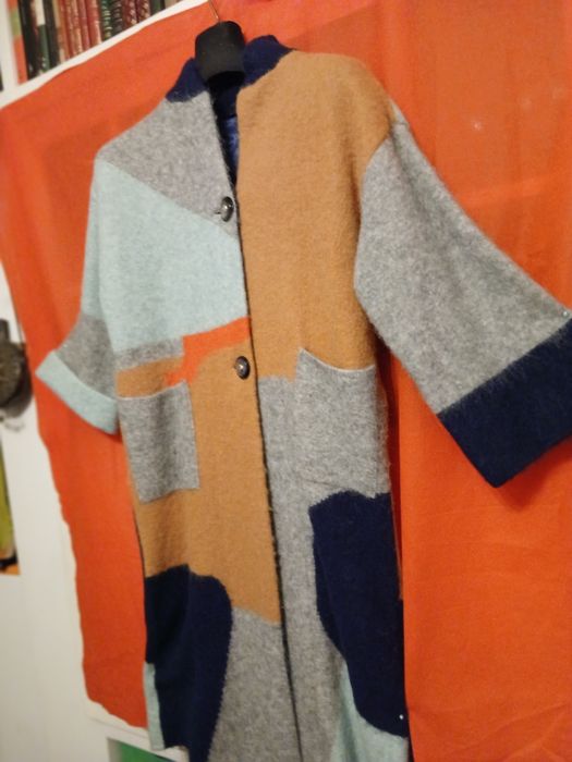 Casaco comprido elegante