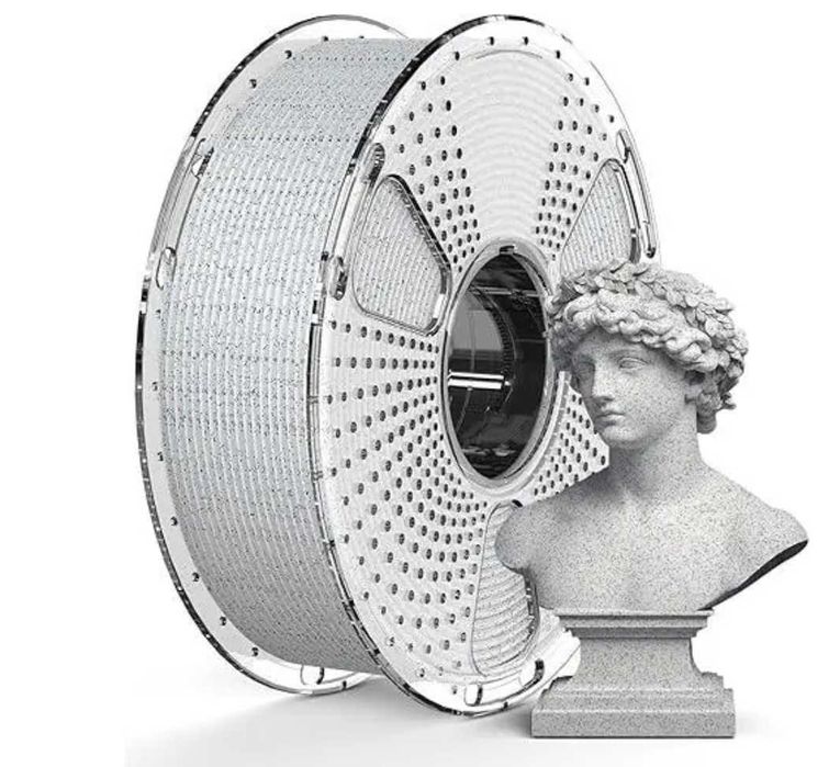 Пластик, филамент SUNLU High speed PLA Marble, високошвидкісний