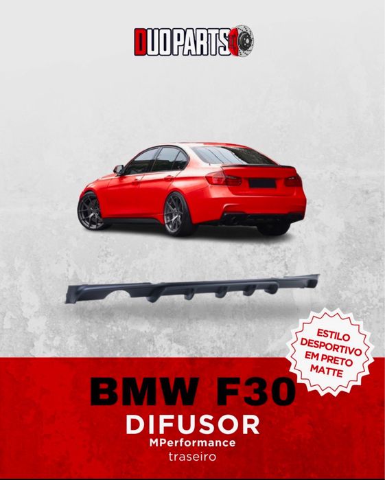 BMW F30-31 - DIFUSOR - LIP - ALEIRON - GRELHAS