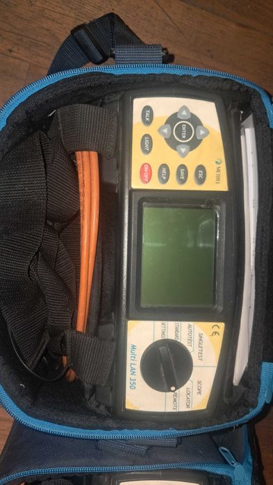 Miernik do certyfikacji LAN 6, METREL Multi LAN 350