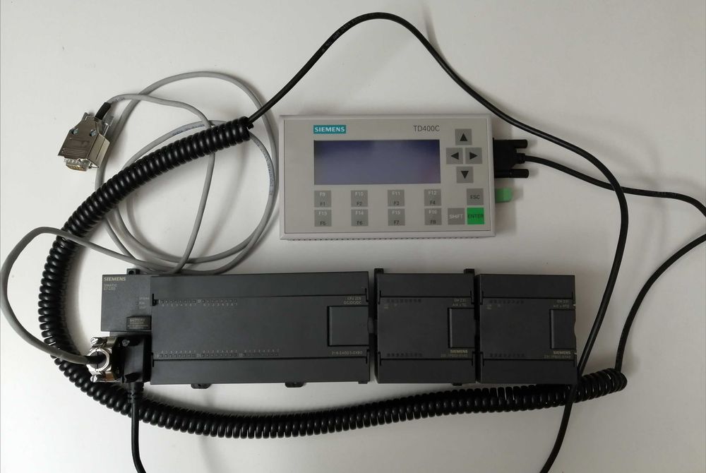 Panel HMI Simatic S7-200 sterownik, karty analogowe