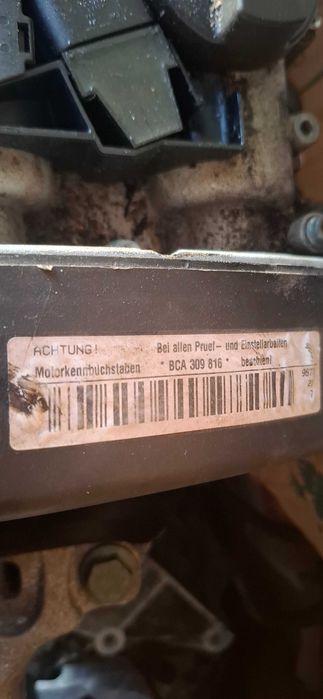 silnik 1,6 16v bca golf iv leon toledo octavia
